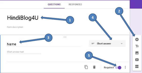 Fill Contact Form Questions